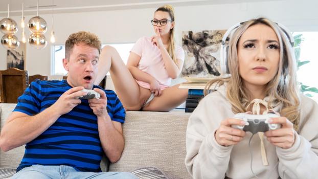 [TeensLoveHugeCocks] Heather Honey Hot Nerd Cucks Gamer Girlfriend (2023.02.04)