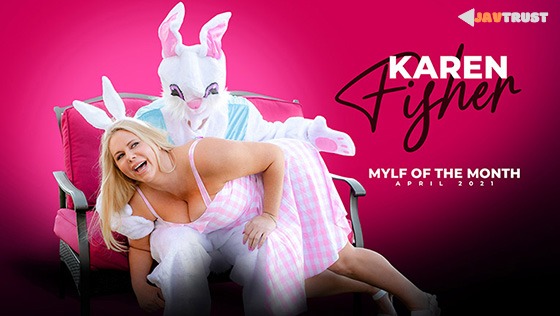 MylfOfTheMonth Karen Fisher Easter Humping 04 04 2021