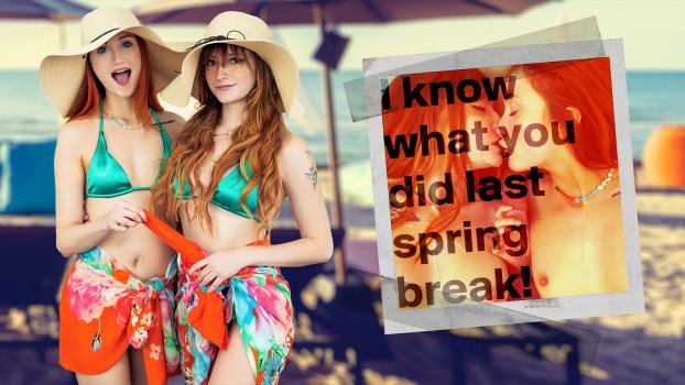 [StepSiblings] Scarlet Skies And Amber Stark Spring Break Ready (2023.03.18)