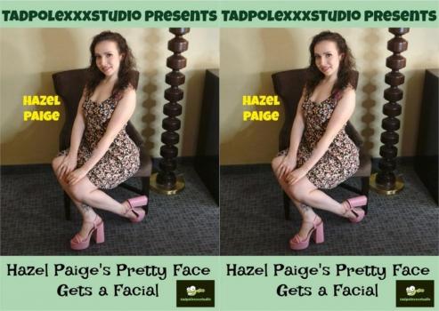 TadPoleXXXStudio Hazel Paige Pretty Face Gets A Facial 22 09 10